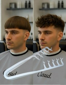 Resim claud. MUCİZEVİ SAÇ DALGALANDIRAN TARAK 