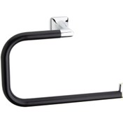 Resim System Krom Siyah Pruva Halka Havluluk (BA1004 005 CR-AL6) 