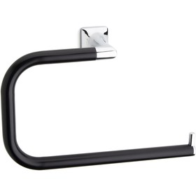 Resim System Krom Siyah Pruva Halka Havluluk (BA1004 005 CR-AL6) 