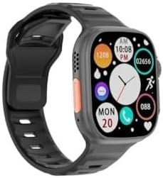 Resim Torima Dtno1 Dt 8 Ultra Smart Watch 49 Mm 2.0 Inç Tam Ekran Akıllı Saat Nfc Siyah Kasa 