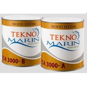 Resim Teknomarin Esa 3000 Epoksi Ahşap Yapıştırıcı 1 KG 
