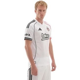 Resim adidas Bjk Beşiktaş Jk 25-26 İç Saha Erkek Forması Beyaz 