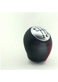 Resim Otom Parçası Megane 3 Gt Line Vites Topuzu - Kırmızı Dikiş Kırmızı 