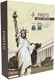 Resim Rabsev Fotoğraf Albümü 10x15cm 200 Lük Özgürlük Anıtı Desenli Anı Albümü 