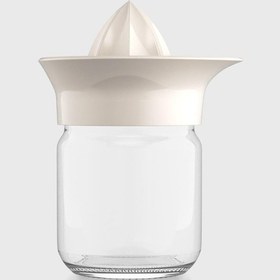 Resim Renga Neo 210 Ml Bej Kapaklı Cam Limon Sıkacağı 201010 Bej 