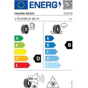Resim Falken 175/65R15 84h TL Euroall Season As210 Dört Mevsim Lastiği 2024 