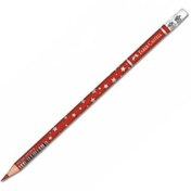 Resim Faber-Castell Kurşun Kalem Başlık Yıldız Silgili Kırmızı 12 Lİ 113 1459001 