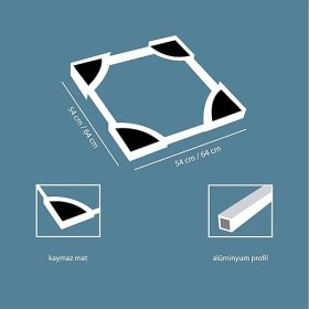 Resim Makinesi Kurutma Makinesi Istifleme Birleştirme Kiti Samsung Lg Ayarlanabilir 