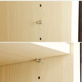 Resim Nzb Raf Pimi Cam Ahşap Metal Raf Tutucu Çivisi Mobilya Dolap Pimi Metal (50 Adet) 