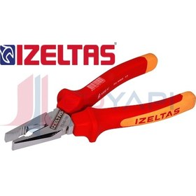 Resim Izeltaş 1000V Izoleli Elektrikçi Kombine Pense 200 Mm 