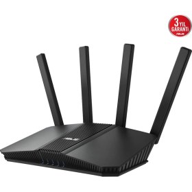 Resim AyrStore Asus RT-BE82U, BE6500, 4 Port, 6500MBPS, Dual Band, Wifi 7, Aimesh, Aiprotection Pro, Gigabit Exte 