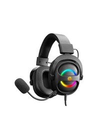 Resim Hp Dhe-8006 Siyah Gaming Oyuncu Mikrofonlu Kulaklık 