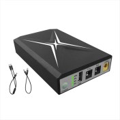 Resim Quartzite 10400MAH Dc Ups Kesintisiz Besleme Yönlendirici 9V 12V 18W Pil Yedekleme Mini Ups Cctv Güç Kaynağı Için USB Wifi Yönlendirici (Yurt Dışından) 