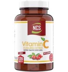 Resim Ncs Vitamin C 1000 Mg Beta Glukan Kuşburnu Çinko 120 Tablet 