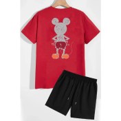 Resim Trendypassion Sırt Baskılı Şort T-Shirt Eşofman Takımı 