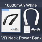 Resim Newdery 10000mah Asılı Boyun Güç Bankası Meta Quest 3s / 3/2 / Pro, Pico 4/4 White Amerika Birleşik Devletleri Beyaz 
