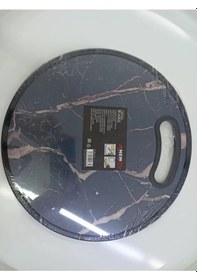 Resim Plastik Yuvarlak Kesim Panosu Kesme Tahtası Royaleks-clkn-131g Asorti 