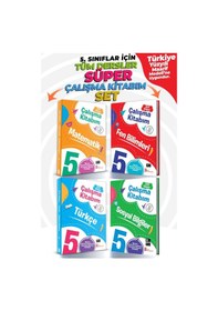 Resim 5. Sınıf Tüm Dersler Süper Çalışma Kitabım Set 