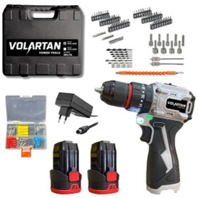 Resim Volartan VTX-1010 Kömürsüz Çift Akülü Darbeli Vidalama 