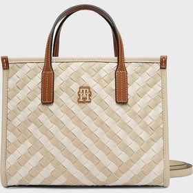Resim Tommy Hilfiger Bayan Çanta Aw0aw18393 0f4 Bej 