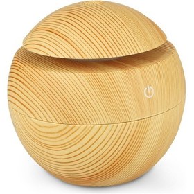 Resim Mufunye 130ml Hava Nemlendirici Usb Hava Difüzörü Ultrason Hava Nemlendirici Esansiyel Yağ Aromaterapi Makinesi Yedi Renkli Işıkla Ev Yatak Odası Ofis İçin 