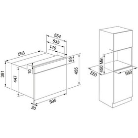 Resim Franke Mythos Fmy 45 Mw Xs 40 Lt Mikrodalga Fırın 