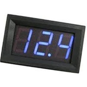Resim Gözelerelektronik-0.56" 0-100V 3 Kablolu Dc Mavi Voltmetre 