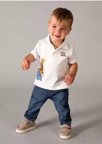 Resim Mayoral Erkek Bebek Denim Pantolon 1520 Mavi 