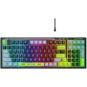 Resim Everest KB-98 Silent Rainbow Membran Oyuncu Q Klavye 