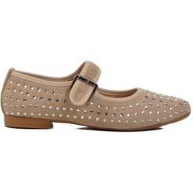 Resim Ayakmod 354159 Z Bej Kadın Taşlı Babet Bej 