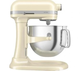 Resim Esmo Home Kitchenaid Artisan Kaldırılabilir Kaseli Stand Mikser, Almond Cream, 6,6 L 