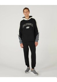 Resim Skechers S242090-001 M Lw Fleece Regular Hoodie Erkek Sweatshirt renkli Çok Renkli 