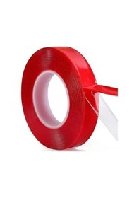Resim Çift Taraflı Silikonlu Şeffaf Bant 10mm X 2m Su Geçirmez Süper Güçlü Montaj Band Akrilik Çiftbant 