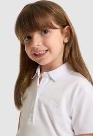 Resim U.S. Polo Assn. Kız Çocuk Beyaz Tişört Basic 50328218-VR013 