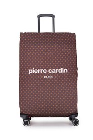 Resim Pierre Cardin Likralı Büyük Boy Koruyucu Valiz Kılıfı 