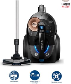 Resim Philips 7000 Serisi Şimdiye Kadarki En Yüksek Emiş Gücündeki Premium Elektrikli Süpürge, H13 Alerjik Filtre 