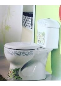 Resim Turkuaz Yumurcak Klozet Kapak 