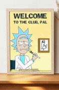 Resim Luna Marissa Rick And Morty Poster - Çerçevesiz Kalın Kağıt Tv Film Poster 