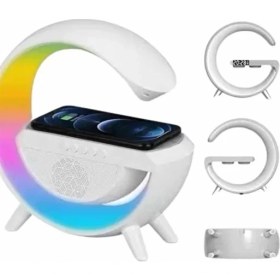Resim Yeni Nesil Bluetooth Hoparlör Speaker 5.0 Taşınabilir G Şeklinde Powerbankli 