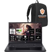 Resim Acer Nitro V 15 Intel Core I5 13420H 8gb 2tb SSD RTX2050/4GB 15.6" Fhd 144Hz W11P Taşınabilir Bilgisayar & Per4 Çanta NHQNDEY002P344 