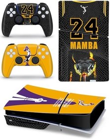 Resim Skins PS5 Slim Disk Sürüm Konsolu ve Denetleyici Kapağı Sticker Wrap Vinil Playstation 5 Slim Disc Edition ile Uyumlu 