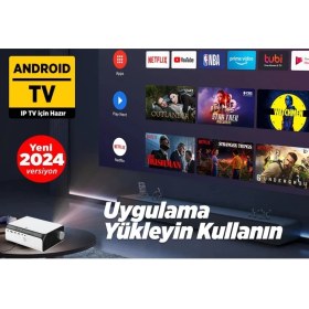 Resim Vankyo Leisure 495W Android 4K Destekli 5g Wi-Fi + Bluetooth LCD LED Projeksiyon Cihazı - 220 Inç Yansıtma -Dolby Audio Hoparlör 