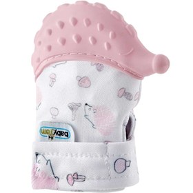 Resim Babyjem Diş Kaşıyıcı Eldiven Kirpi Pembe - Pembe / 3+ Ay 