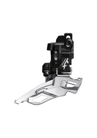 Resim Shimano Deore Xt Fd-m781-a-b 3s Ön Aktarıcı Gri - Siyah 