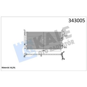 Resim Kale 343005 Klima Kondenseri Hyundaı Sonata Iv-xg Al-al 9760638004 