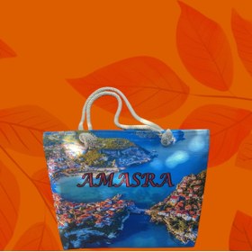 Resim back moda Plaj çantası #deniz çantası #amasra 