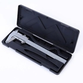 Resim BGA Yüksek kaliteli Hobbit tools 0-150mm paslanmaz çelik kumpas 150mm sürmeli kaliper ölçer mikrometre 