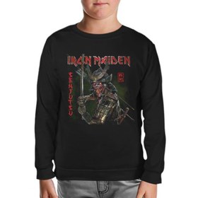 Resim Iron Maiden - Senjutsu Siyah Çocuk Sweatshirt 