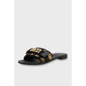 Resim Guess Elyze Logolu Terlik FLJEL5FAB03 Bayan Terlik Fljel5 FAB03 Blkna 
