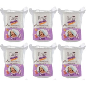 Resim LUX Bebek Temizleme Pamuğu 360 Adet (6Pk*60) 